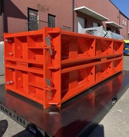 Kit de Construcción de Muros de Contención - Molde de Acero para Bloques de Hormigón con Sistema de Enclavamiento, Ecológico