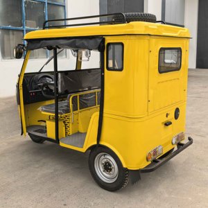 Motocicleta <span class=keywords><strong>Bajaj</strong></span> de 250cc con Motor de Gasolina, Triciclo Motorizado de 3 <span class=keywords><strong>Ruedas</strong></span>, Tipo Boda Boda de Carrocería Abierta - Product Image 5