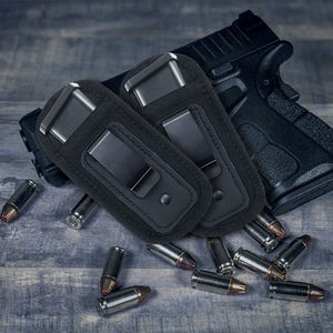 सामरिक पत्रिका धारक छाती रिग के लिए लोचदार 9 मिमी/.45 मिलीग्राम पाउच और बंदूक सुरक्षित मोलले फास्टनर दरवाजा आयोजक - Product Image 4