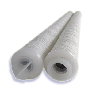 Cartouche filtrante enroulée en polyester 1 micron 10 pouces pour la purification de l'eau Garantie 1 an Composants de la boîte de vitesses - Product Image 2