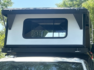 Tenda da Campeggio Leggera Pop-up in Alluminio con Tetto Rigido per 2 Persone, Camper per Pickup 4x4 Fuoristrada - Product Image 4