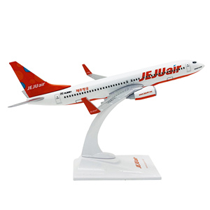1: เครื่องบินโบอิ้งขนาด<span class=keywords><strong>200</strong></span> 737-800โมเดลเครื่องบินเรซิน20ซม. เครื่องประดับพลาสติกการบิน Jeju AIR CRAFT collectible - Product Image 6