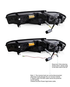 Par de montaje de luz trasera de coche para <span class=keywords><strong>Chevorlet</strong></span> <span class=keywords><strong>Camaro</strong></span> 2015-2017 luz LED de señal de freno piezas de afinación Sistema de lámpara trasera de coche - Product Image 6
