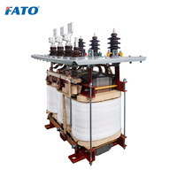 Transformateur de S11-M FATO 30kVA 100KVA 315 KVA 500KVA puissance immergée dans l'huile électrique triphasée Dyn11 en forme de bobine 11kv à 415v