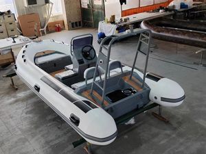 Pêche gonflable de haute qualité RIB4.8m bateaux gonflables <span class=keywords><strong>semi</strong></span>-rigides hypalon canot pneumatique - Product Image 2