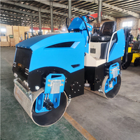 Rouleau compresseur vibrant à double tambour de 2 tonnes, pneus en caoutchouc, moteur diesel EPA, bulldozer combiné, compacteur routier, fabrication OEM/ODM en usine