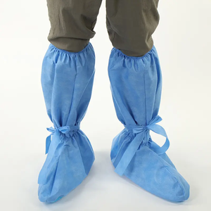 Bottes jetables couvrir les taches marchandises/matériau personnalisé respirant bottes médicales couverture adulte CE blanc Triton masque à oxygène EN <span class=keywords><strong>70</strong></span>% - Product Image 1