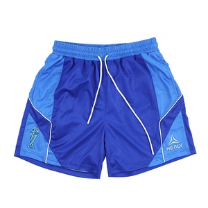 Celana Pendek Sepak Bola Pria Cepat Kering dengan Tali Serut, Celana Olahraga Lari Basket Berkualitas Tinggi dengan Sublimasi Custom - Product Image 1