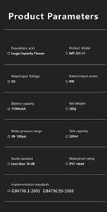 Limpieza de dientes <span class=keywords><strong>irrigador</strong></span> dental manual limpiador interdental Agujero dental lavado de dientes cavidad oral - Product Image 4