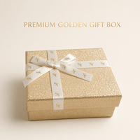 Boîtes d'emballage en papier recyclable couleur or de luxe, vente en gros, fermeture à ruban, boîte cadeau pour bougie parfumée, huile essentielle