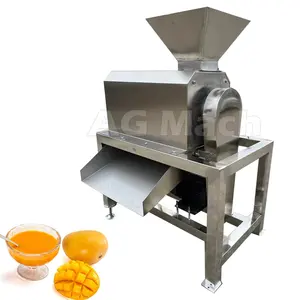 Stainless Steel Mango Pulper Pulp Fruit Juice Making Machine Mango Puree Extractor