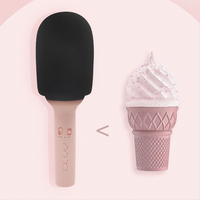 Microphone sans fil portable pour enfants, karaoké, haut-parleur portable, amplificateur de karaoké avec suppression du bruit et écho