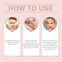 Masker Kolagen Dalam (Deep Collagen Mask) Peel Off Anti Kerut Pengencang Kulit Wajah Perawatan Kulit Bio Pack Pembalut Malam Wanita Perawatan Kulit Semalam Melembapkan