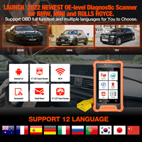 Nueva versión LAUNCH X431 Elite coche profesional función completa herramientas de diagnóstico automático máquina lector de código Obd2 escáner para BMW