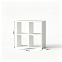 Armoire de rangement modulaire en métal, organisateur de livres et jouets, étagère de rangement combinée en acier DIY, meubles pour la maison