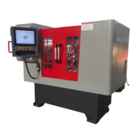 Machine de découpe de jante de roue en alliage CNC dispositifs de coupe diamantés à broche unique automatiques robustes tour à lit plat 3 axes haute précision