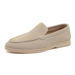 Mocasines HLT Clásicos y Cómodos de Piel Sintética para Hombre MS-8253-1, Duraderos, con Punta Redonda, para Todas las Temporadas, Estilo Casual, Sin Cordones - Product Image 4