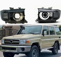 Nouveaux phares LED pour voiture, ensemble de feux de jour modifiés, clignotants séquentiels pour mise à niveau des feux avant LC76 2006-2023
