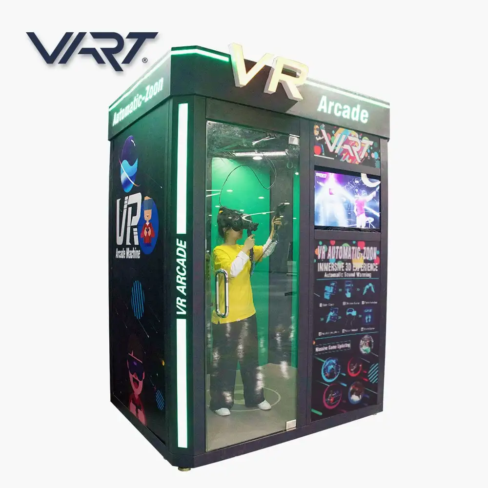 Новая бизнес идея игровая комната Зомби Стрельба VR игровой центр инвестиции Виртуальная комната