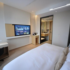 Juego <span class=keywords><strong>de</strong></span> Muebles <span class=keywords><strong>de</strong></span> Dormitorio Moderno, Paquete Personalizado, Juego <span class=keywords><strong>de</strong></span> Muebles <span class=keywords><strong>de</strong></span> Madera, Cama King Size <span class=keywords><strong>de</strong></span> Lujo, Juego <span class=keywords><strong>de</strong></span> Cuatro Piezas, Muebles para Habitación <span class=keywords><strong>de</strong></span> Hotel - Product Image 3