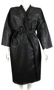 Fornitura di fabbrica monouso PP Non tessuto Kimono bagno PP materiale non tessuto kimono Kimono sanitario camice Kimono usa e getta - Product Image 2