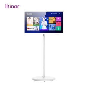 TV Portatile da Pavimento con Supporto, Smart TV Android da 27 Pollici con Schermo Touch, TV <span class=keywords><strong>Mobile</strong></span> Portatile - Product Image 5