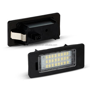 Éclairage de plaque d'immatriculation LED pour Audi Q5 A1 S1 A5 A6 C7 S6 C7 VW Golf 6 <span class=keywords><strong>Skoda</strong></span> <span class=keywords><strong>Fabia</strong></span> |   Remplacement de la prise OE OEM - Product Image 3