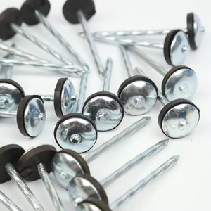 Clous de toiture galvanisés pour la construction de toitures en tôle, matériaux de construction, vente en gros, en vrac - Product Image 5