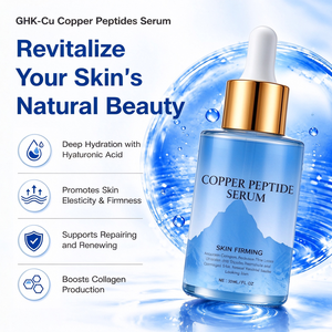 Copper Tripeptide 1 Skin Firming Facial Serum With Sodium Hyaluronate Hydrating Nourish Skin Support Skin Barrier - Product Image 4
