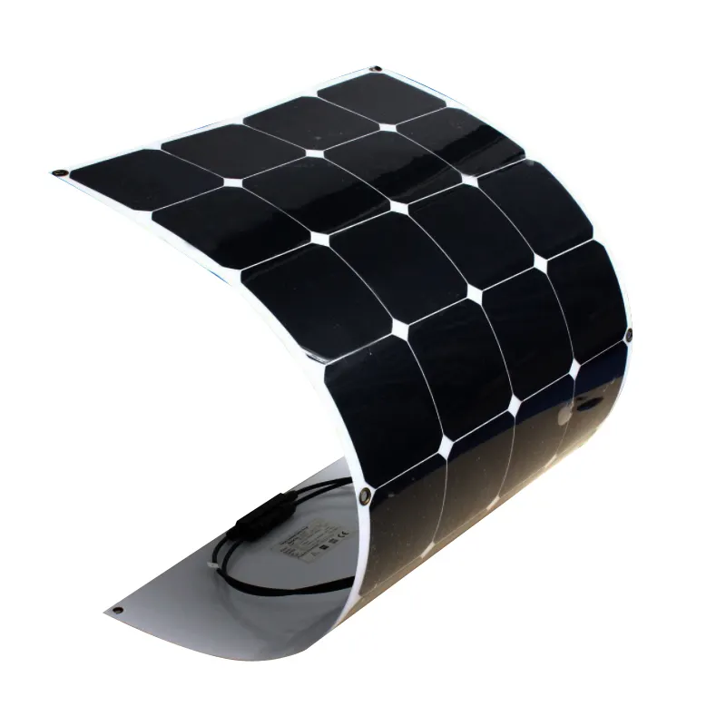 Factory Direct Solar Panel 100W Cell Mono Flexible Solar Panel