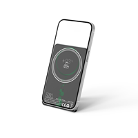 Gadgets électroniques Nouvelle MINI Banque d'alimentation sans fil mince Magsafered pour batteries Support caché Banques d'alimentation 3 en 1 avec écran