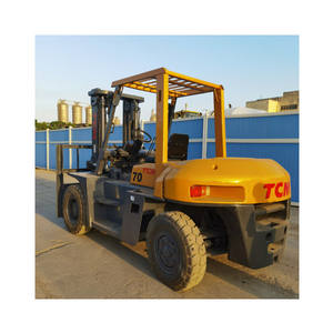 פחות שעות עבודה בשימוש <span class=keywords><strong>7ton</strong></span> <span class=keywords><strong>tcm</strong></span> fd70 מלגזה דיזל בשימוש יפן/<span class=keywords><strong>tcm</strong></span>/komats מלגזה ב shanghai - Product Image 1