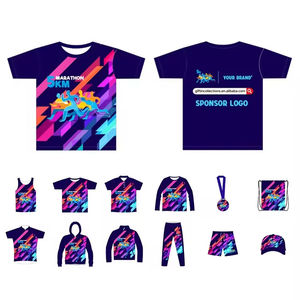 Stry it bliublimation rinrinting uuick-riding Mish Port T-hirhirt hhort leleeve essional rofessional 5km ropa marat ununning EE. - Product Image 4