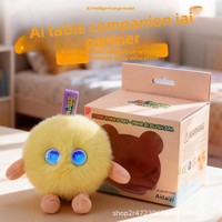 Grenzüberschreitender KI-Intelligenter Dialog Emotionaler Begleiter Puppenroboter Pädagogisches Plüschtier Anhänger Schreibtischbegleiter 0-10cm 14