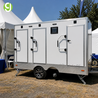 Goeasy Luxe Remorque Sanitaire Mobile VIP Portable pour Usage Public Extérieur