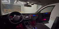 Kit d'éclairage d'ambiance intérieur pour voiture L 2017-2021, 17 lumières, édition Pluie d'étoiles, couleurs LED RGBIC, IP65