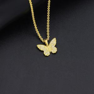 JXX <b>Fashion</b> <b>Jewelry</b> 24K Gold Plated Cubic Zirconia Pendant Brass Pendants & Charms with Zircon As Main Stone - Product Image 3