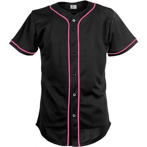 High Quality Wholesale Sublimation 100% Polyester Blank Sweat Wicking Breathable <b>Baseball</b> Jersey - Product Image 2