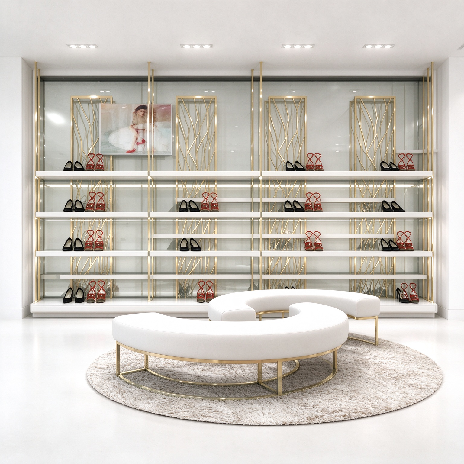 Glas Schuhregal/glas Schuhregal Anzeige/glas Schuh Vitrine