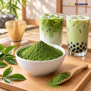 Polvo de Espuma de Leche Matcha Instantáneo Certificado para Uso Alimentario Vegetariano OEM para Tiendas de Postres y Té con Leche - Product Image 3