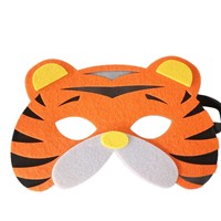 Men Cartoon Animal Felt Eye Mask Halloween Crazy City Festival Show Model 008