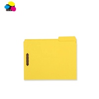 Carpeta de Archivo de Papel Manila de 11 Puntos, Colores Vivos, 100 Unidades por Caja, Colores de Dos Tonos, Tamaño A4/Carta, Ecológica, Personalizable