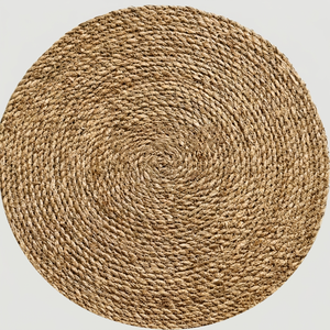 Eco2go Vietnam Eco-Friendly Natural Sedge Handwoven Seagrass <b>Placemat</b> for Dining Restaurant Hotel Wedding Home Use-Wholesale - Product Image 1