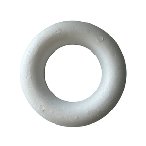 Le plus populaire Fabrication de décorations d'intérieur Anneau de couronne en <span class=keywords><strong>polystyrène</strong></span> expansé EPS pour couronne de Noël - Product Image 6