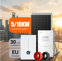 Sistema Completo de Energía Solar para el Hogar de 5kw, 8kw, 10kw, 20kw, 30kw, con Panel Solar, Batería de Litio LifePO4, Sistema de Almacenamiento de Energía Solar MPPT