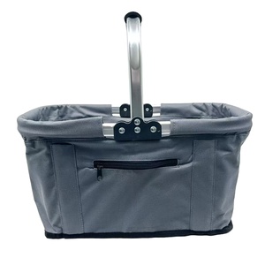 Ráp siêu thị giỏ nhôm khung lớn gấp vật nuôi lồng tàu sân bay lưu trữ ngoài trời Túi cho cắm trại lưu trữ hộp - Product Image 4