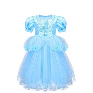 Costume de princesse pour filles, déguisement de Halloween pour enfants, robe de bal en polyester, inspirée <span class=keywords><strong>des</strong></span> films et séries télévisées - Product Image 6