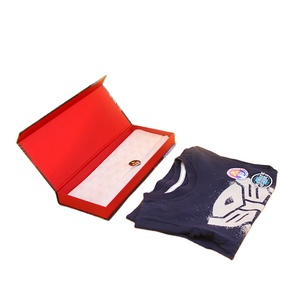 Cardboard Gift Box Luxury Box With Ribbon Magnetic Closure Folding Gift Box for cloth