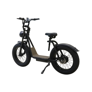 Patinete eléctrico de montaña Fat-Tire para adultos, motor de alta potencia de 750W, batería de litio de 25kmh con faro - Product Image 4