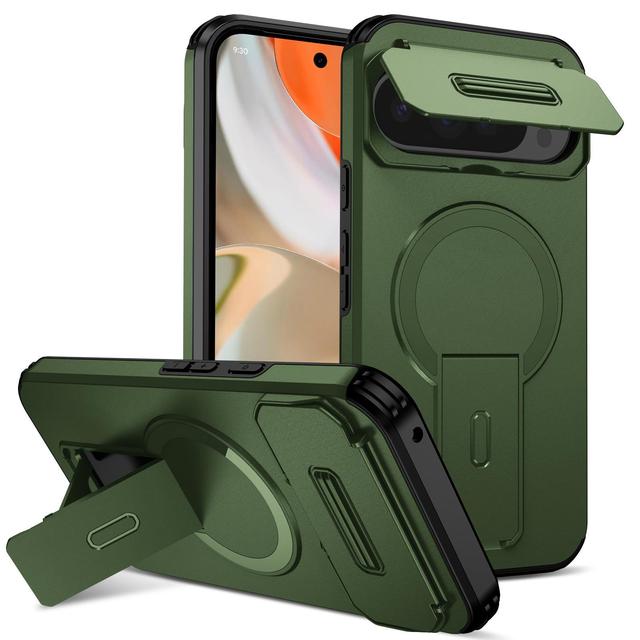 Magnetic Kickstand Shockproof Phone Case for Google Pixel 11 Pro XL/11 Pro/11/10 Pro XL/10 Pro/10/10A/9 Pro XL/9 Protective case